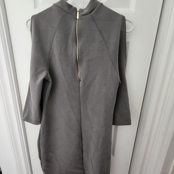 DYNAMITE- Shoulder Cut Out Mini Dress (XS) - Picture 3 of 5